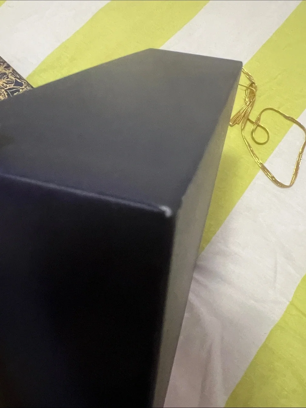 Dior Navy color and Gold Decorative Gift Box